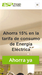 Mobile Screenshot of energiasanpedro.com